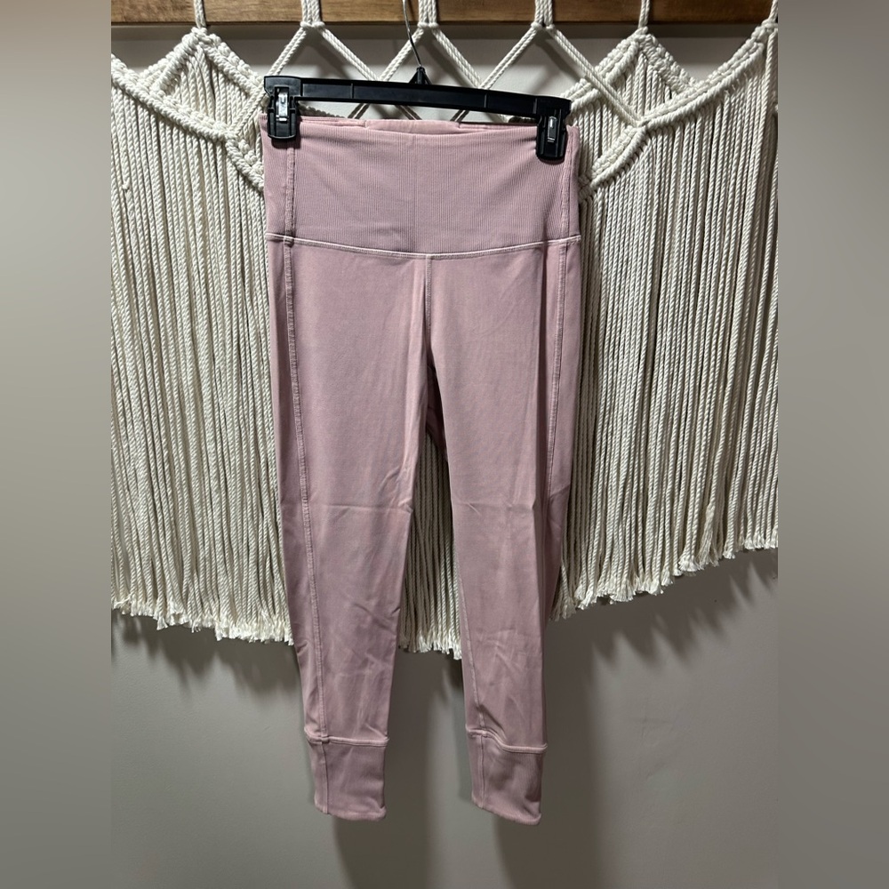 lululemon athletica Blush Pink High-Rise Leggings